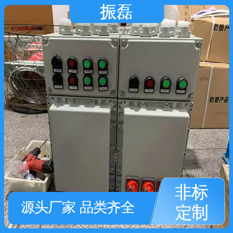 振磊 KAKY矿用控制柜IP54 不锈钢配电箱 无火花检修插座箱