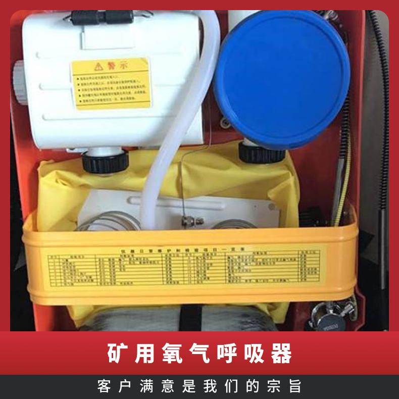  矿山抢险救援供氧器逃生设备装置隔绝式正压氧气呼吸器HYZ4火灾