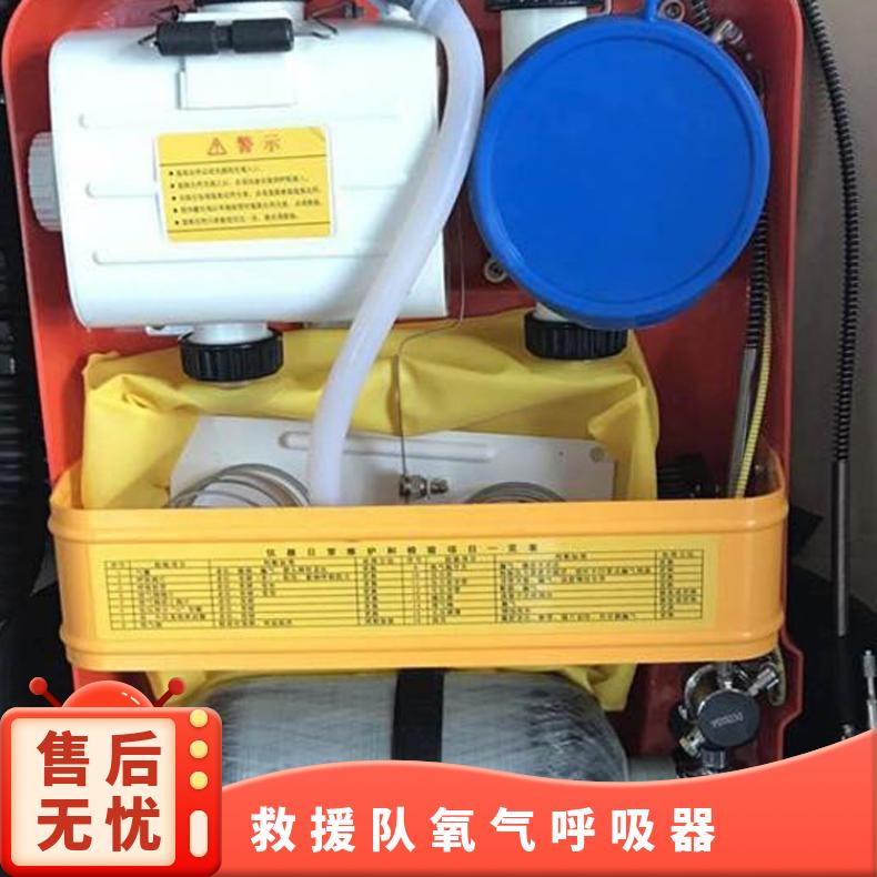 矿用救援2小时4小时 隔绝式正压氧气呼吸器HYZ4火灾逃生呼吸机呼