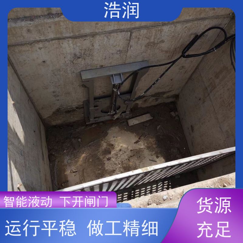 浩润不锈钢平板闸雨污分流 智能截流供货及时