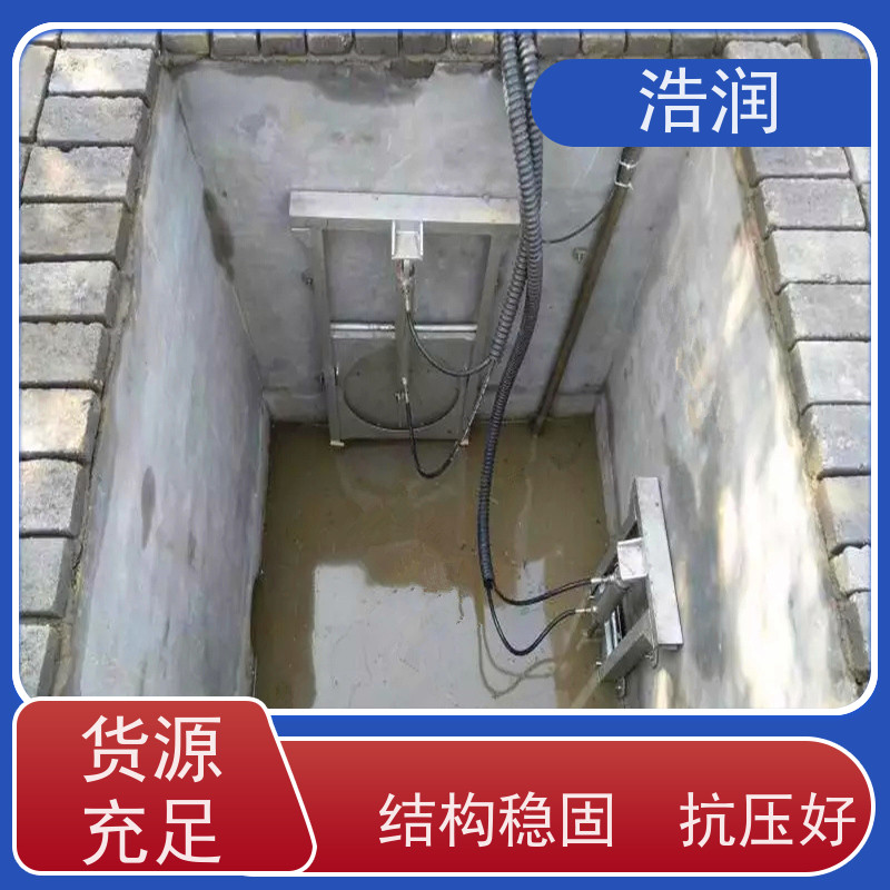 浩润太阳能液动限流门安装方便 坚固耐用性能稳定