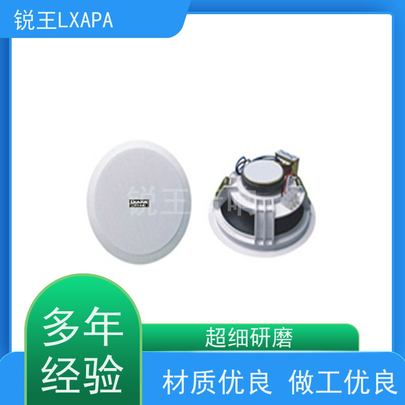 锐王LXAPA 家庭背景音乐设备 防潮同轴吸顶喇叭 IP音箱