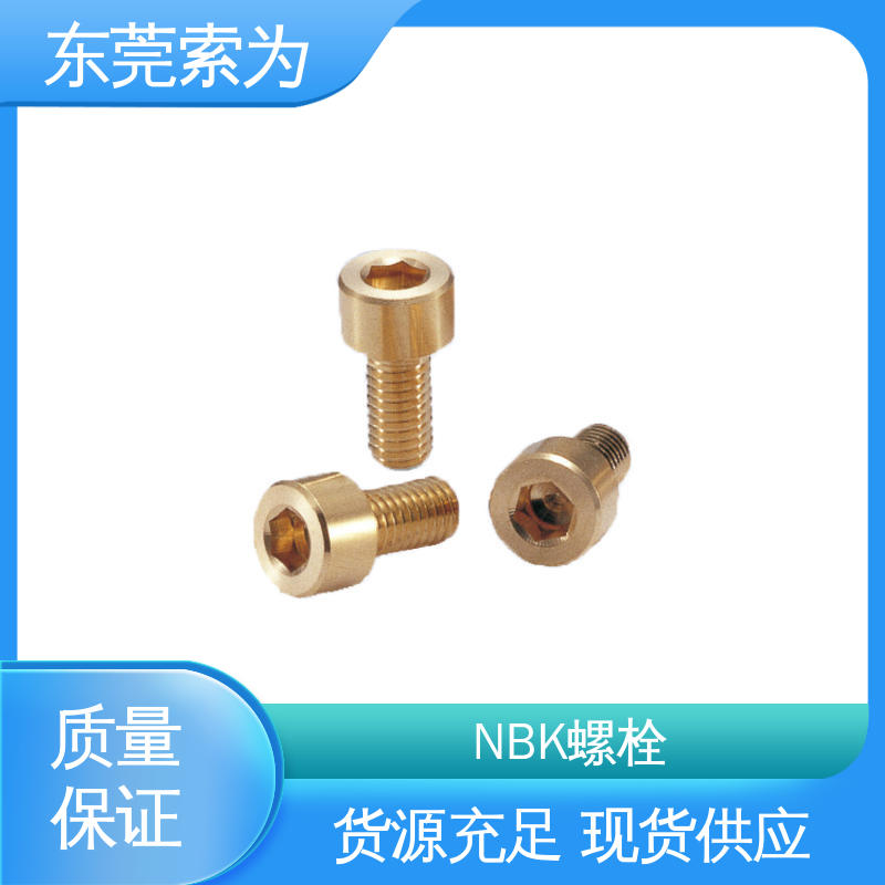 供应 NBK SNSP 磷青铜内六角圆柱头螺栓 抗腐蚀 半导体电子设备用