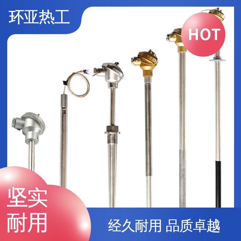螺纹安装 K型高温耐磨热电偶 公司 橡塑厂密炼机用 环亚