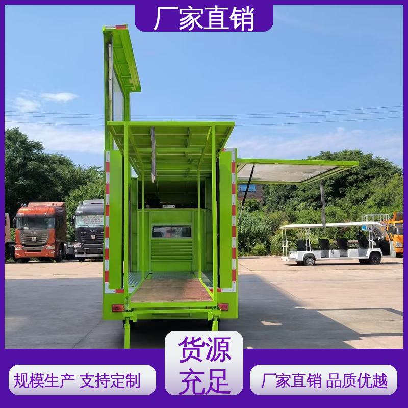 流动舞台车 送车上门 高清户外显示屏 广告宣传车 豪沃