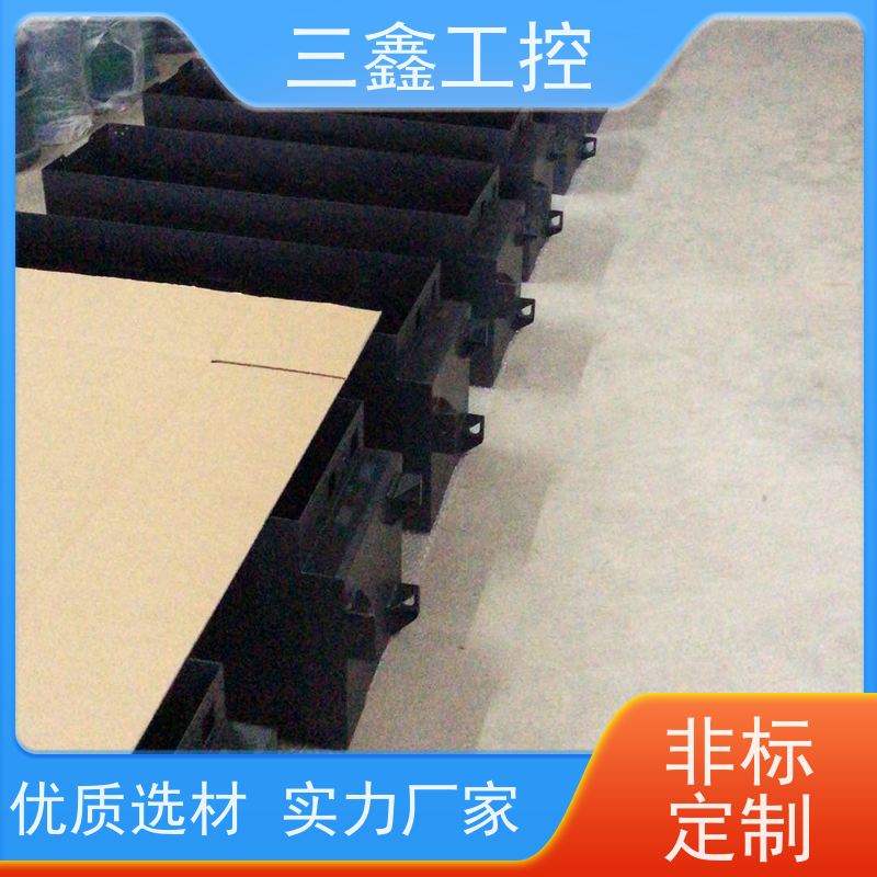 深 圳三鑫上架式电力通讯工业机箱 五金外壳 多硬盘位 TY-4UX喷塑工艺