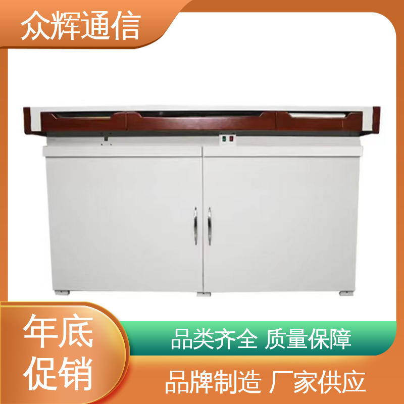 单联可加工定制 电磁屏蔽机桌 电脑桌 国J标认证双工位 众辉通信屏蔽设备