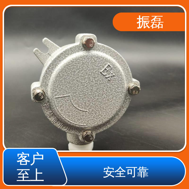 振磊 铸铝防爆接线箱盒 BHC AC 管螺纹可定制 过线穿线铝合金分