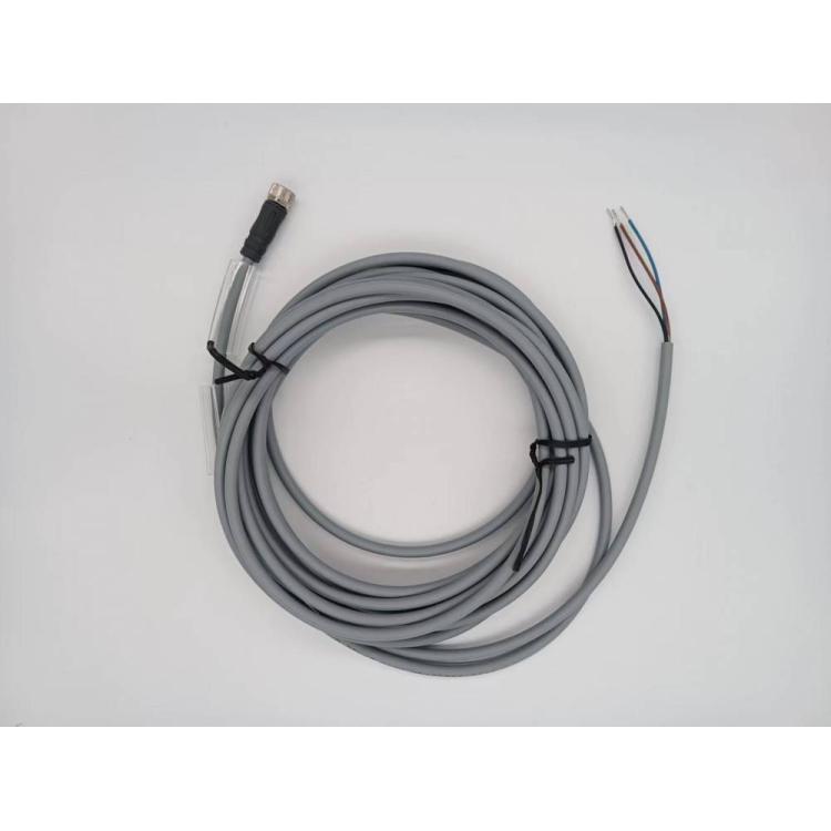 宜科 ELCO 预注连接器 M12接头 0.2米 扩展电缆 BB6S30P01M020