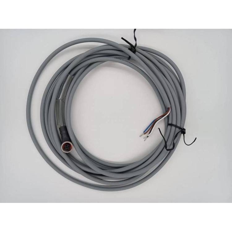 宜科 ELCO 双端预注连接器 三芯 M8 M12 3米 CBO12.3-3-C8.3/P