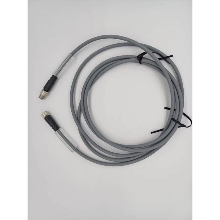 宜科 工业用 双端预注连接器 三芯 M8 M12 2米 CO12.3-2-C8.3/P