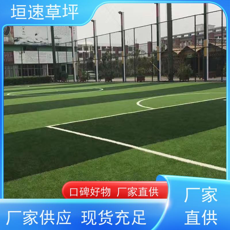 垣速 人工草坪绿化 门球场地设施 仿真塑料草坪 人造草网球场色彩丰富