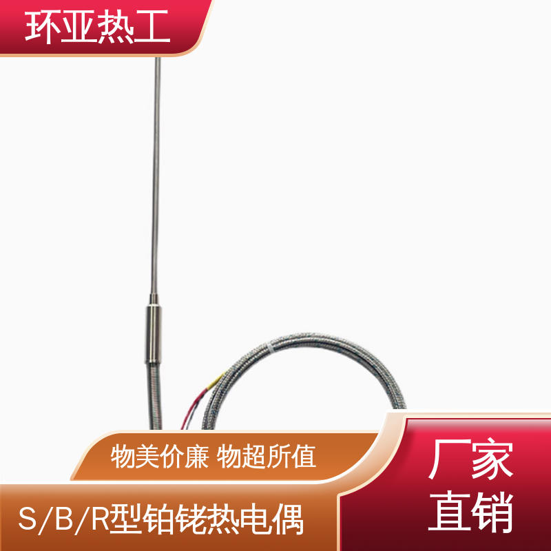 品牌 高温S型B型R型铂铑热电偶 马弗炉 不锈钢管 环亚
