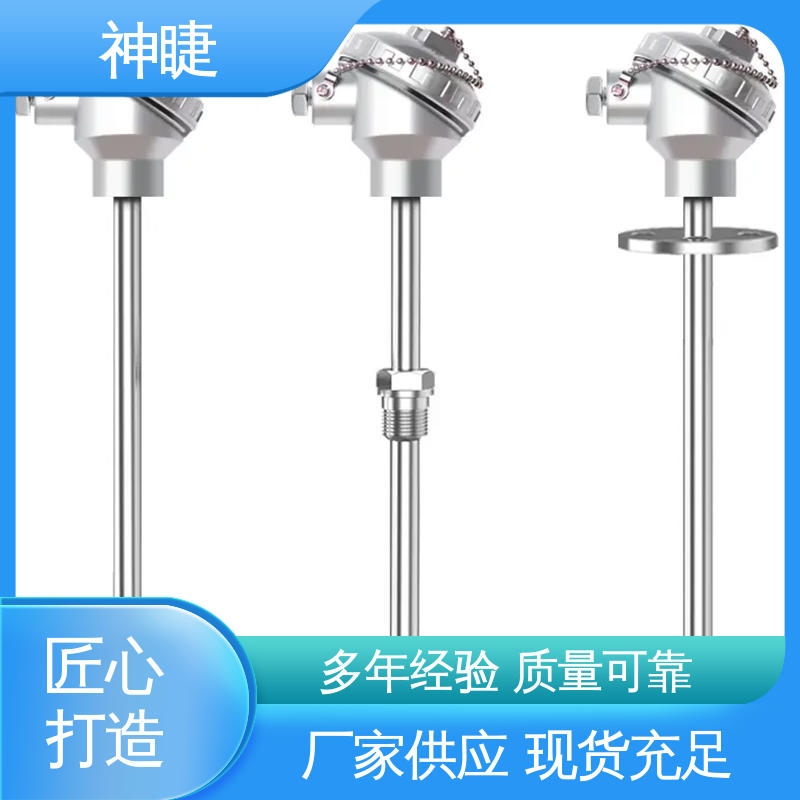 神睫品牌 可定制长度不锈钢管 K型热电偶 适配锅炉
