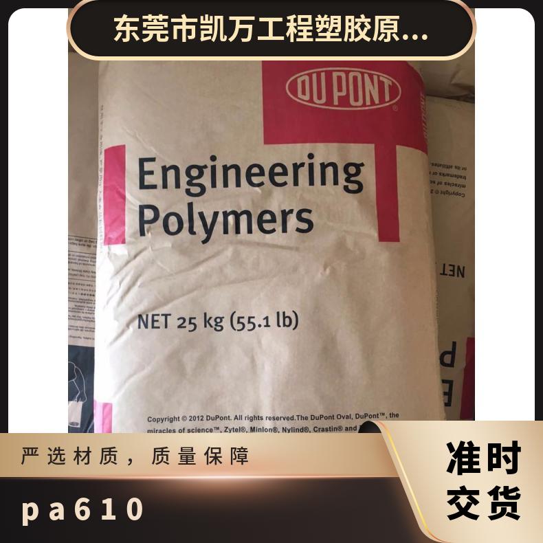 挤出成型 PA610美国杜邦RSLC3090 NC01 高粘度 非增强 本色