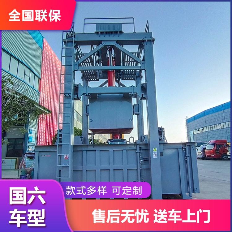 8立方地埋式垂直垃圾压缩站 华美垃圾中转站 接受定制