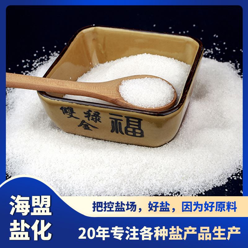 海盟 精制氯化钠 大颗粒盐 锅炉软水 水处理专用