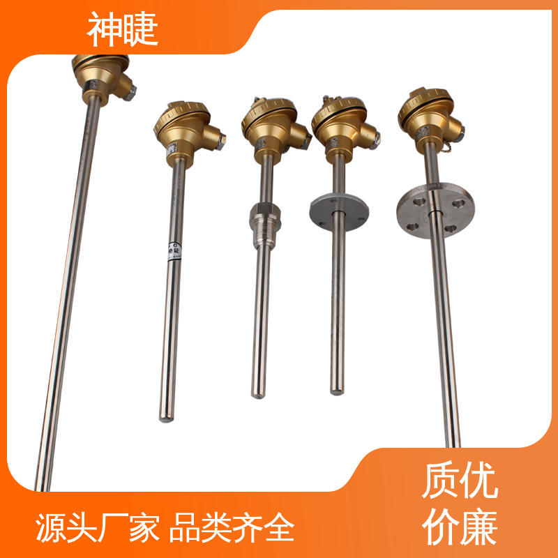 切断阀硫化床用K型法兰式高温耐磨热电偶 批发供应