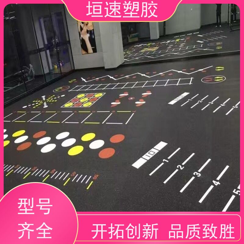 LGHausys 学校同质透心地板多色可选 防水石塑地板 篮球地胶板铺装