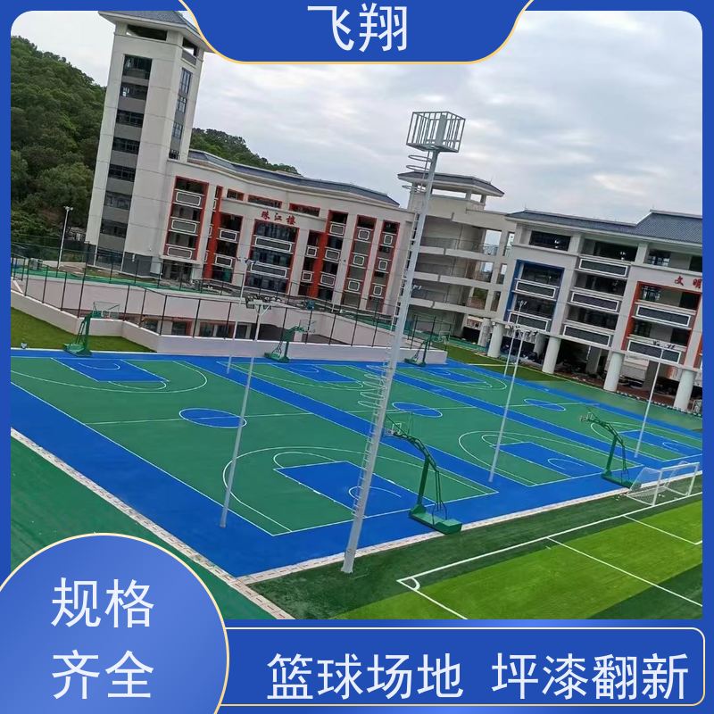 东莞塘厦 谢岗 寮步村委篮球场地坪漆 结实耐用 大型场所地面 适用广泛