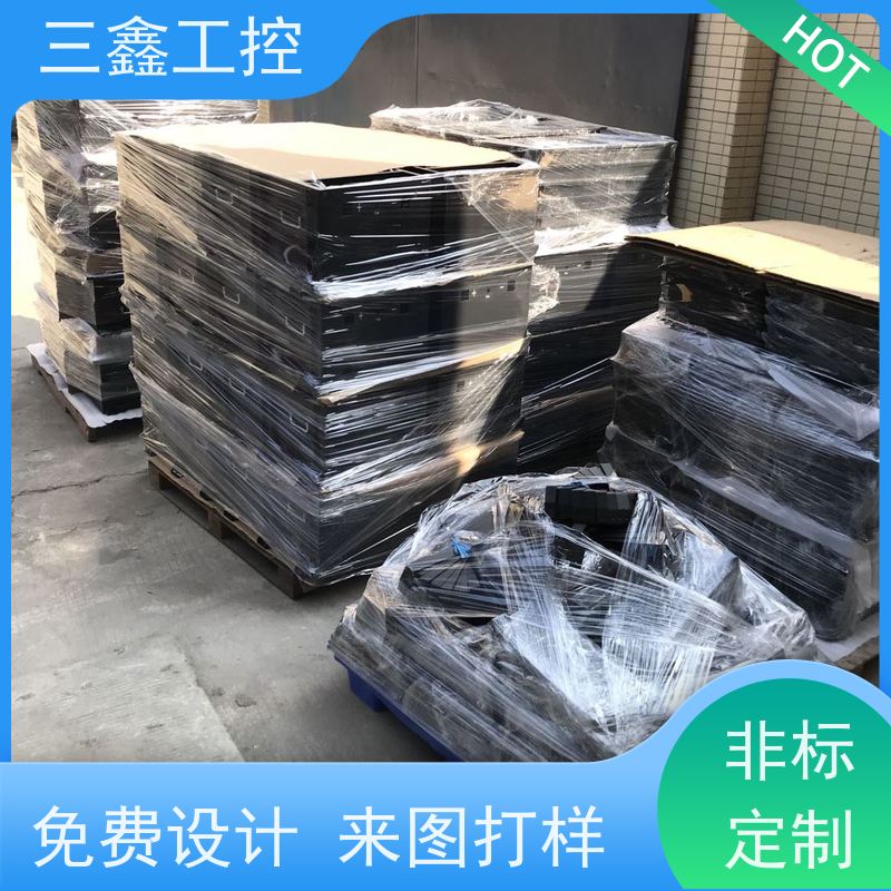 深 圳三鑫1U-4U服务器机箱 螺丝机外壳 来图定制加工