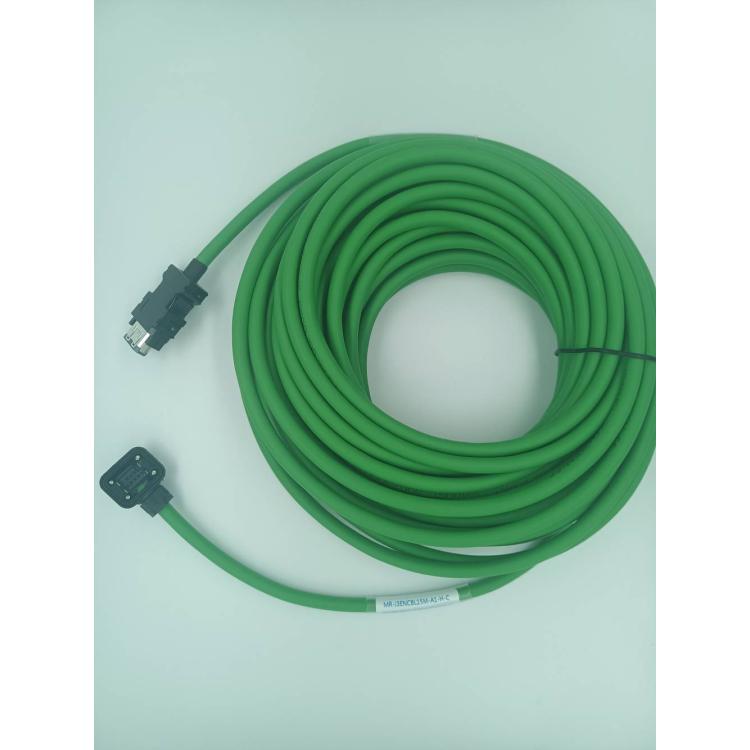 三菱 直连编码器线缆 MR-J3ENSCBL18M-H 拖链 18米长