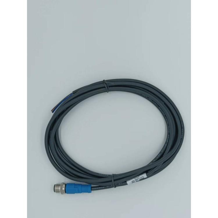 泰科 TE 单端预注连接器 RPC-M12-4CON-MS-3.0-PVC 4针，M12接头
