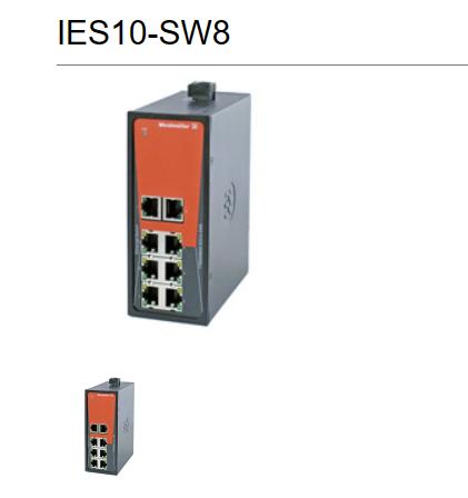 魏德米勒 IES10-SW8 非管理型IE交换机 8口 工业以太网