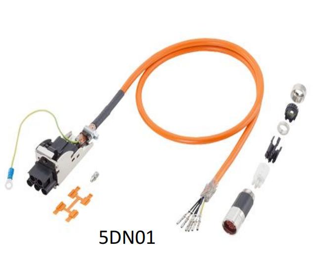 海励易控 6FX8002-5CN06-1BJ0HY 伺服动力线缆 柔性拖链 18米长