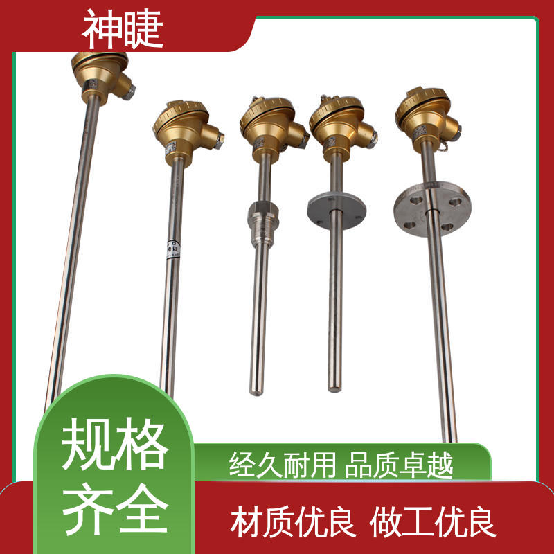 神睫K型高温耐磨热电偶 活动法兰式 精准测温定制款