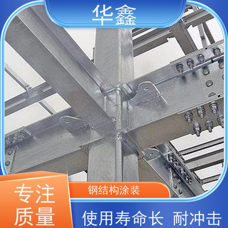 华鑫 钢结构刷油漆防腐 大型大跨度两连跨 施工速度快