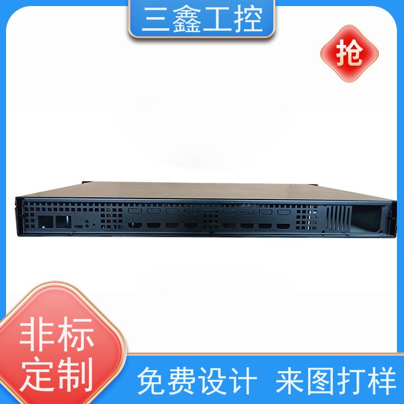 深 圳三鑫4U不锈钢电源机箱 螺丝机外罩 多硬盘位 TY-4UX喷塑工艺