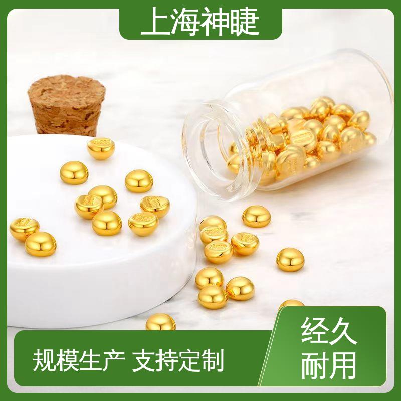 神睫磁控技术制备高纯金颗粒 适用于合金熔炼添加