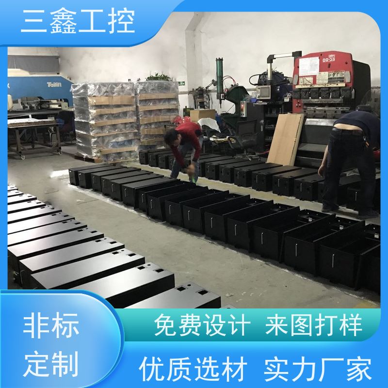 深 圳三鑫2U数控机箱 螺丝机外壳 支持ATX母板 LED指示 USB和PS/2接口 