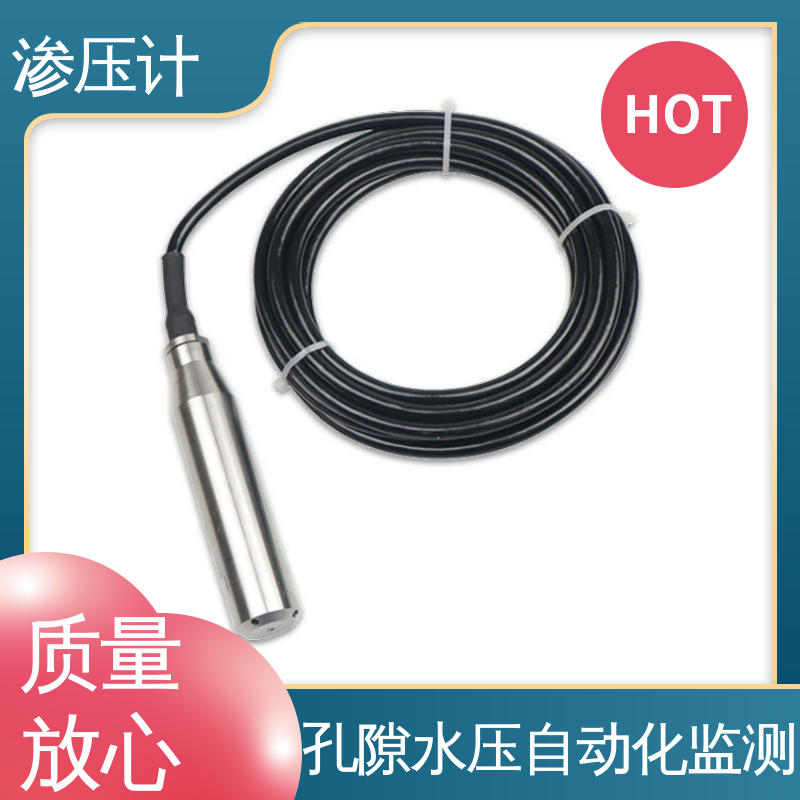 7*24小时测量 岩体内部渗透水压 硅压阻式渗压计 地基基础