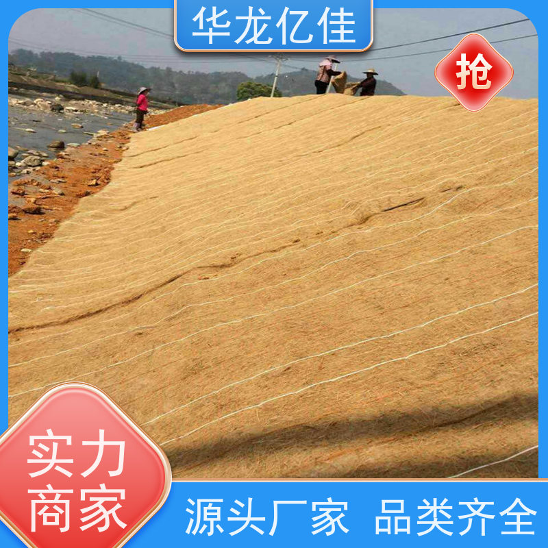 国标 椰丝草籽毯 河道护坡绿化植草毯 按需定制