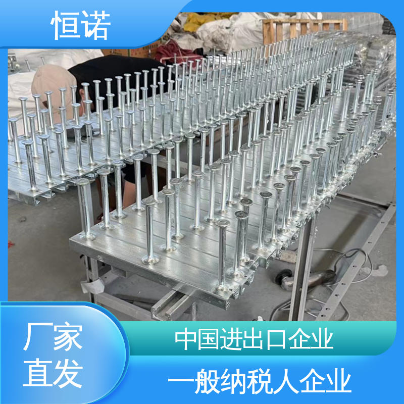 支持异形件定制 热镀锌带齿预埋槽道 符合国标 恒诺