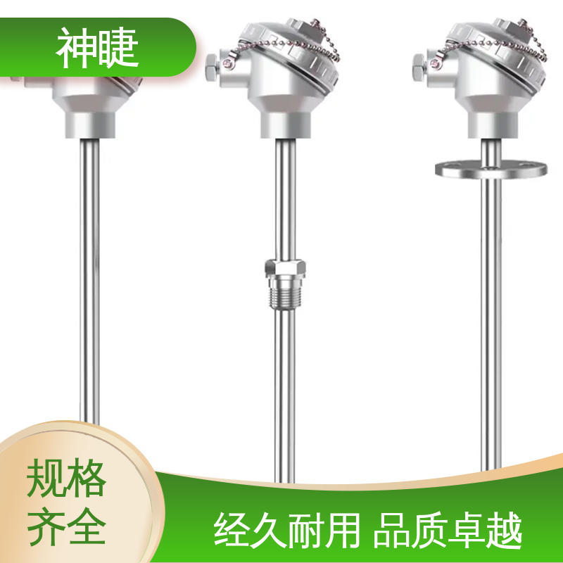 神睫K型耐磨热电偶WRNN-130 循环硫化床锅炉专用测温仪