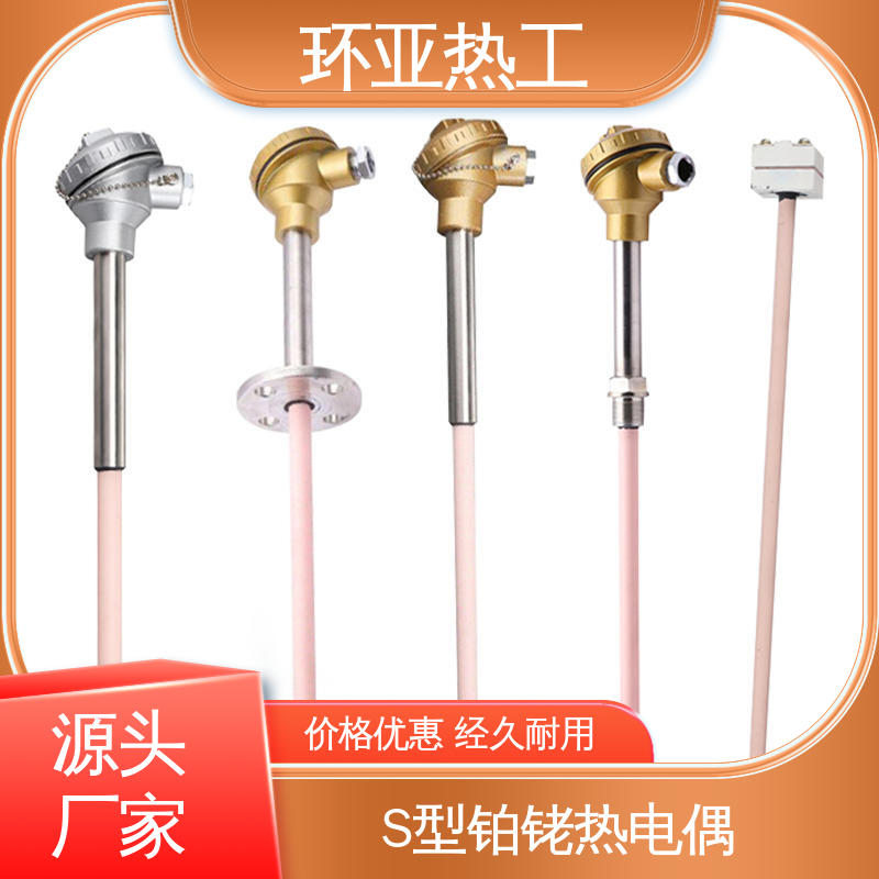 品牌 高温S型B型R型铂铑热电偶 WRP S分度号 淬火冶炼 环亚
