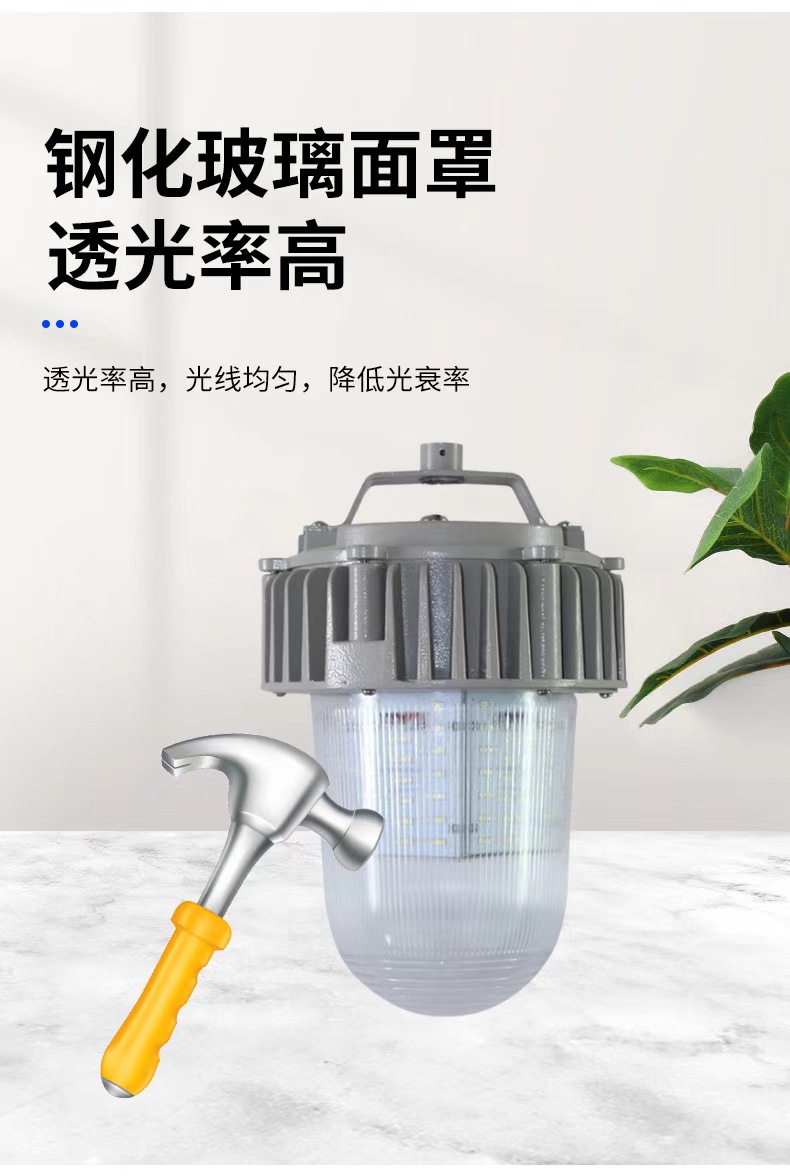 华锐智创 车间工业照明 LED防爆灯 加厚铝材外壳 30w