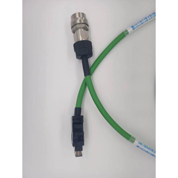 三菱 直连编码器线缆 MR-J3ENSCBL3M-L-C 非拖链 3米