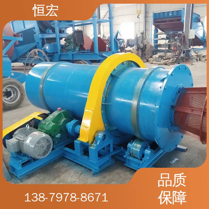 金矿 新型黏土剥离机 圆筒式洗石机 精矿分选机器 JXSC选金矿设备