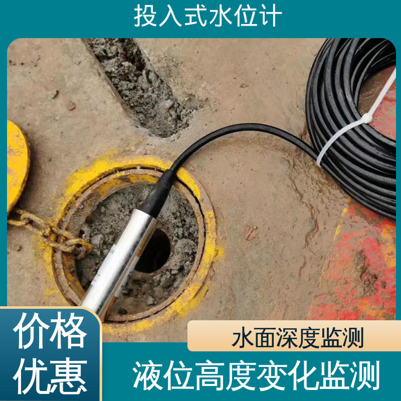 自动化实时监测 投入式水位计 河流管网 液面变化