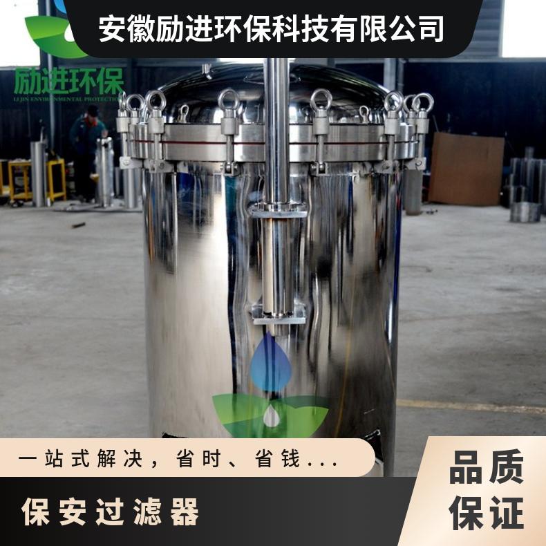 不锈钢保安过滤器 蓝式过 法兰连接 励进环保 LJBMF30-20 可清洗