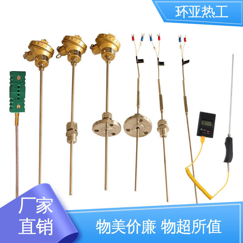 pt100高精度 铠装热电偶温度传感器 公司 铂电阻探头 环亚