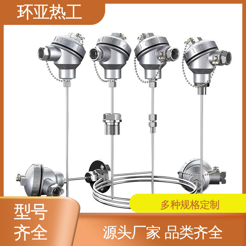 环亚 铠装热电偶温度传感器 厂家 进口芯片 防腐强酸碱