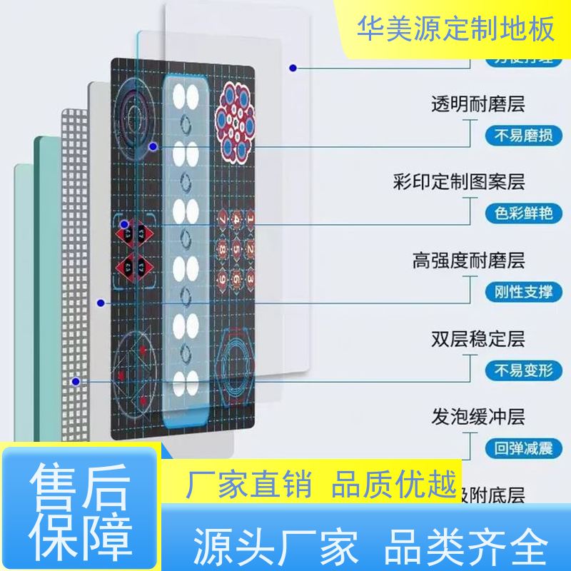 华美源 中山市 厂家来图定制强化复合地板 工厂直供 厂