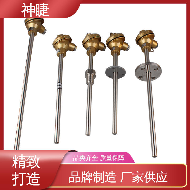 神睫 厂商 活动法兰式 K型高温耐磨热电偶 流化床式锅炉