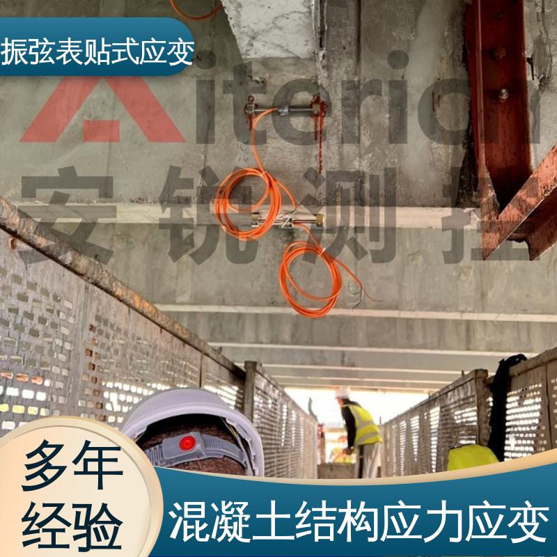 7*24小时全天测量 桥梁基桩 埋入式应变计 结构测力