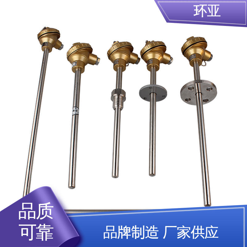 陶瓷 玻璃厂 装配式高温合金K型热电偶 活动法兰式 环亚